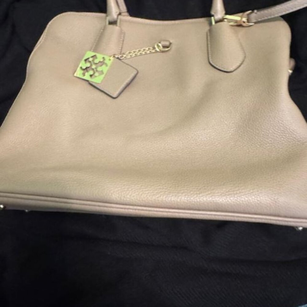Tory Burch Pebbled Swing Bag